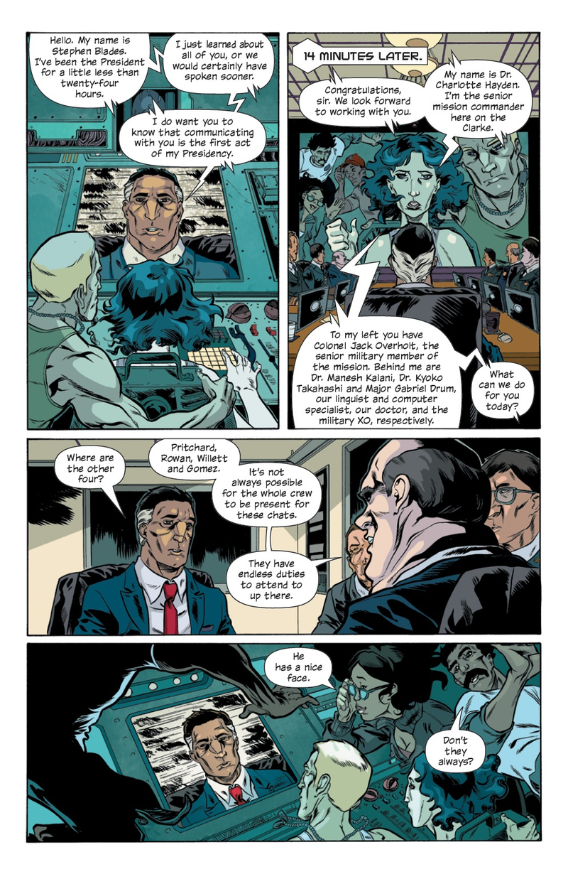 Illustration for article titled Read the first issue of Letter 44, the comic everyone's raving about